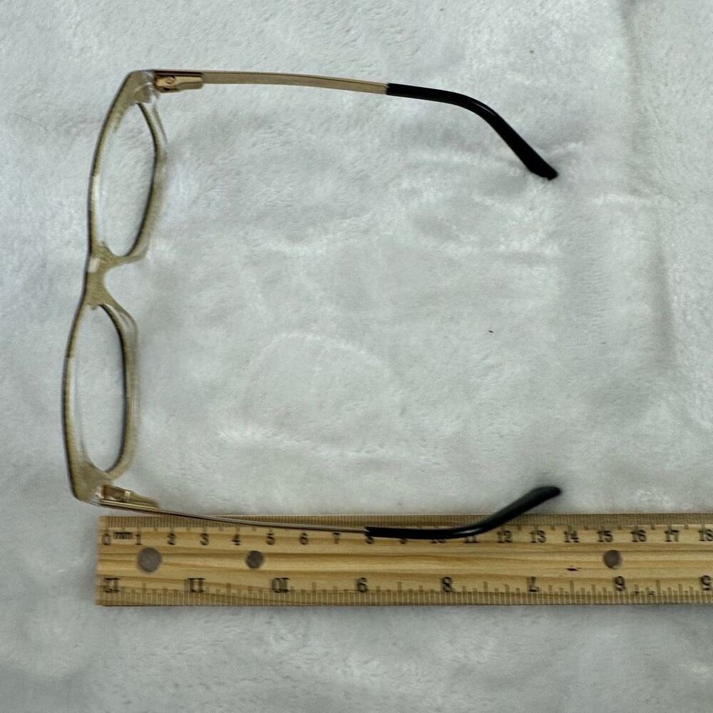 Gucci Women's Eyeglass Frames Style 3678 Rectangular Frame Black Silver Large Lu - Picture 6 of 9